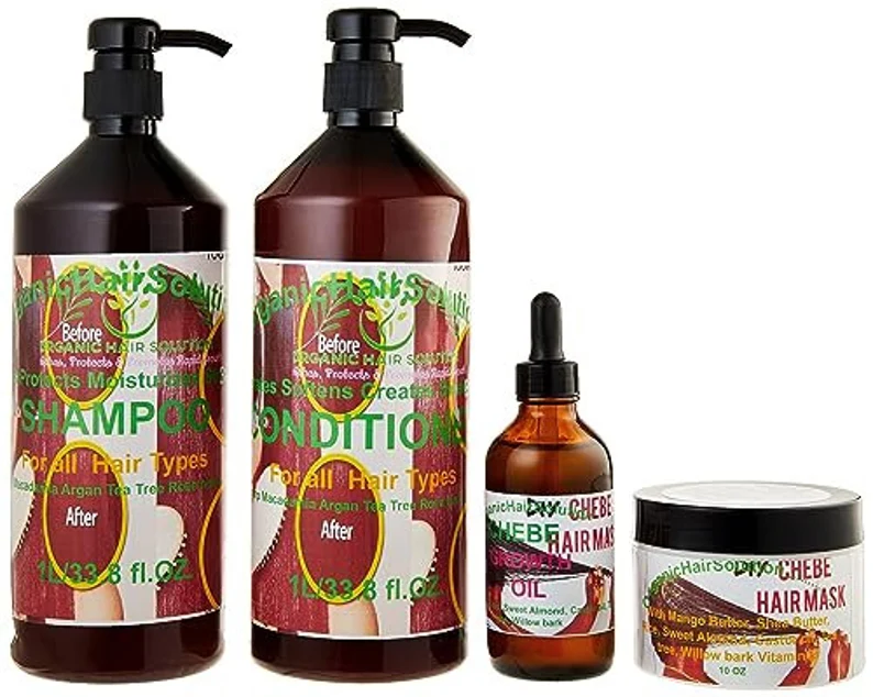 Organic Hair Solution-CHEBE Hair Growth Set-