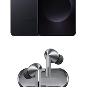 Samsung Galaxy S25+ 256GB Unlocked AI Smartphone, Icyblue w/ Galaxy Buds 3 Pro AI True Wireless Bluetooth Earbuds, Silver