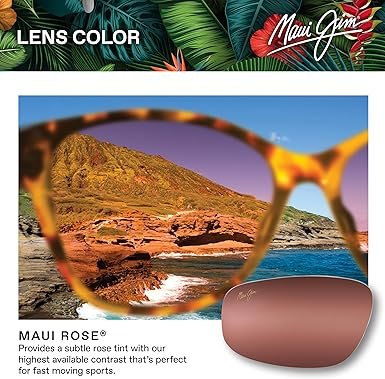 Maui Jim Men's and Women's Hookipa Polarized Rimless Reading Sunglasses - Image 6