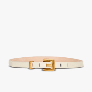 Anthem narrow leather belt