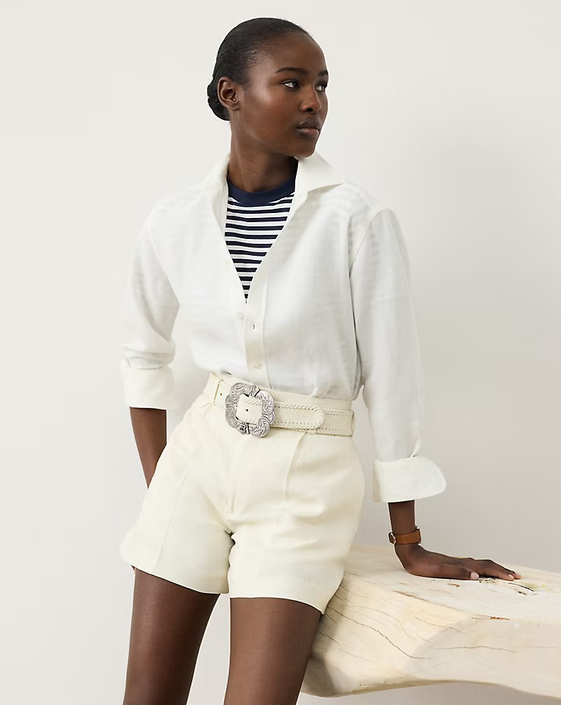 Adrien Relaxed Fit Linen Shirt - Image 2