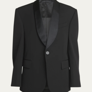 BALENCIAGAShrunk Wool Tuxedo Jacket