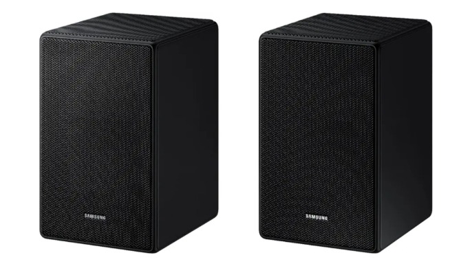 Samsung - SWA-9500S/ZA 2.0.2 Channel Wireless Rear Speaker Kit, Dolby Atmos/DTS:X - Black - Image 2