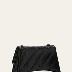 BALENCIAGACrush Quilted Leather Wallet on Chain