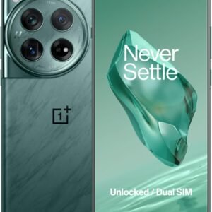 OnePlus 12 Unlocked Android Phone — Snapdragon 8 Gen 3 Phone w/ 16GB RAM, Hasselblad Camera, Dual SIM, 2K 120Hz ProXDR Display, 5400mAh Battery, SUPERVOOC Charging, OxygenOS (512GB