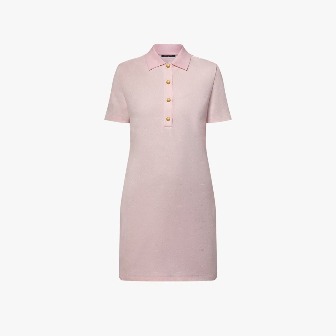 Monogram Piqué Polo Dress