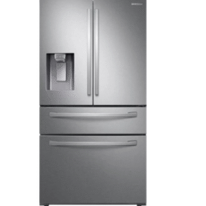 Samsung - 28 Cu. Ft. 4-Door French Door Smart Refrigerator with FlexZone Drawer - Stainless Steel