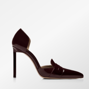PATENT LEATHER EVA D'ORSAY PUMP