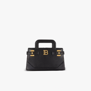 Small B-Buzz Top Handle bag in calfskin